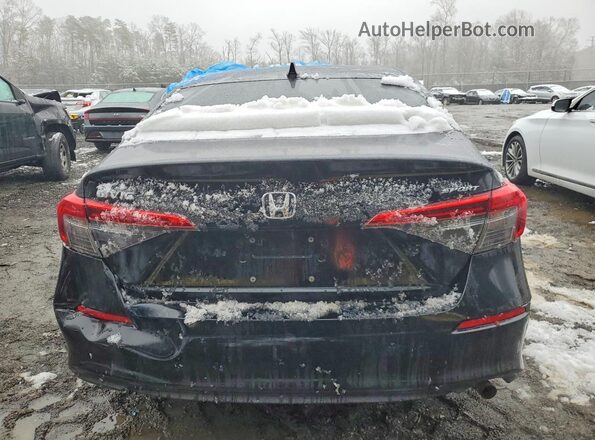 2HGFE2F50RH562694 2024 HONDA CIVIC Black Հետևի տեսք