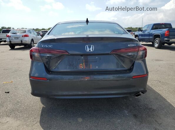 2HGFE2F50SH561308 2025 HONDA CIVIC Charcoal Vista trasera