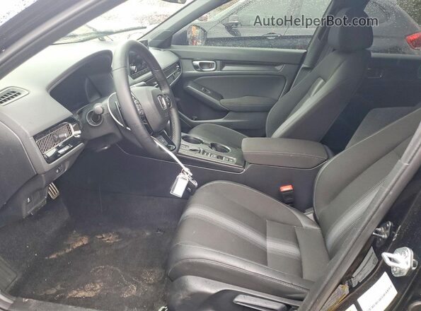 2HGFE2F50TH105049 2026 HONDA CIVIC Black Widok wnętrza z przodu
