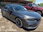 2022 Honda Civic Sport Gray vin: 2HGFE2F51NH570507