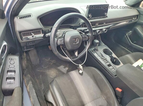 2HGFE2F51NH578252 2022 HONDA CIVIC Gray წინა პანელის ხედი