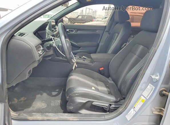 2HGFE2F51NH578252 2022 HONDA CIVIC Gray წინა სალონის ხედი