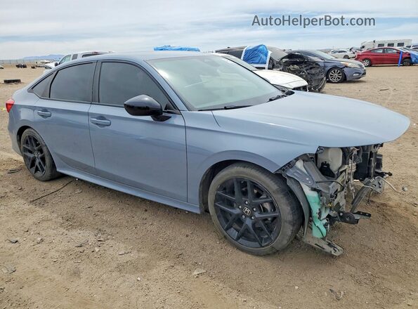 2HGFE2F51NH578252 2022 HONDA CIVIC Gray წინა მარჯვენა