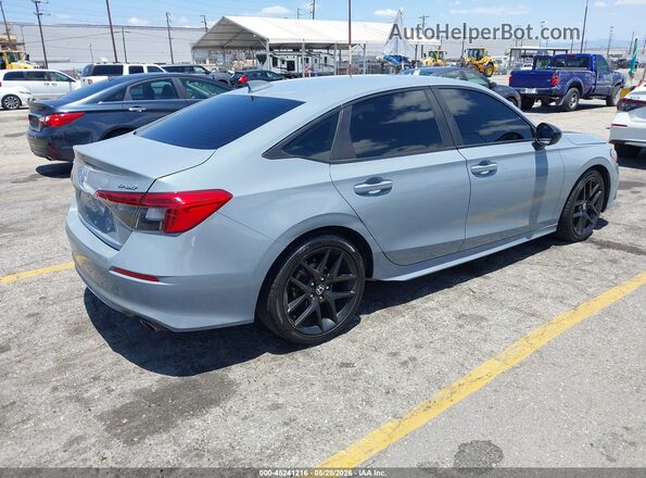 2HGFE2F51PH513078 2023 HONDA CIVIC Серый Задняя правая четверть