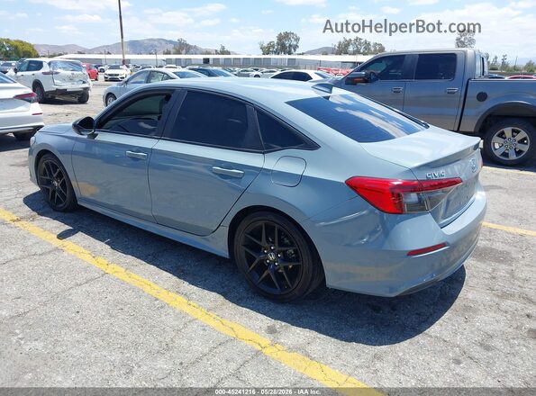2HGFE2F51PH513078 2023 HONDA CIVIC Серый Задняя левая четверть
