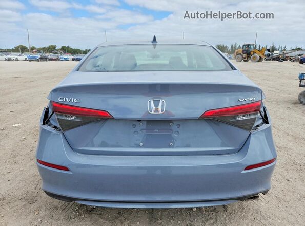2HGFE2F51RH532135 2024 HONDA CIVIC Blue Widok z tyłu