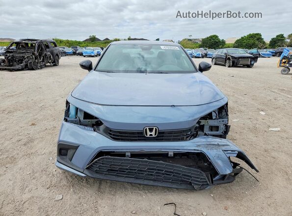 2HGFE2F51RH532135 2024 HONDA CIVIC Blue Widok z przodu