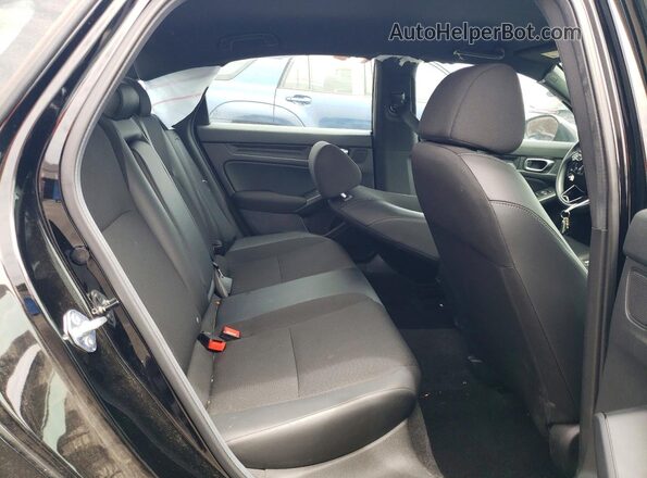 2HGFE2F51TH501023 2026 HONDA CIVIC Black Widok tylnych siedzeń