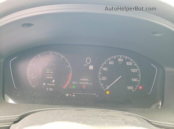 2HGFE2F51TH501023 2026 HONDA CIVIC Black Widok zestawu wskaźników