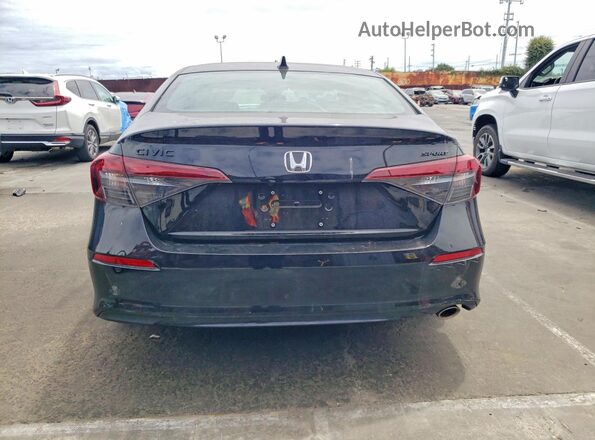 2HGFE2F51TH501023 2026 HONDA CIVIC Black Widok z tyłu