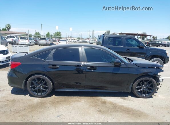 2HGFE2F52NH518853 2022 HONDA CIVIC Black Панорамний вид салону 360°