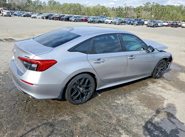 2HGFE2F52NH575344 2022 HONDA CIVIC Silver Tył prawy