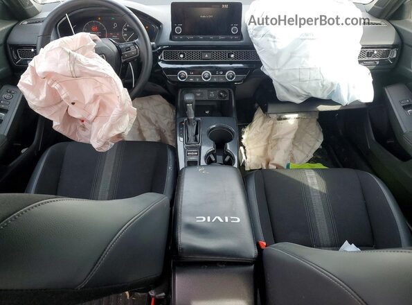 2HGFE2F52NH575344 2022 HONDA CIVIC Silver Widok deski rozdzielczej
