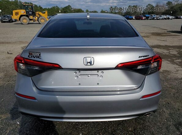 2HGFE2F52NH575344 2022 HONDA CIVIC Silver Widok z tyłu