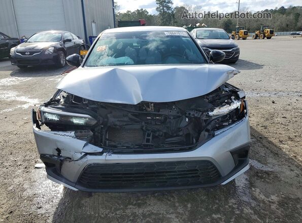 2HGFE2F52NH575344 2022 HONDA CIVIC Silver Widok z przodu