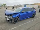 2023 Honda Civic Sport Blue vin: 2HGFE2F52PH513011