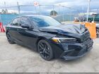 2023 Honda Civic Sport Черный vin: 2HGFE2F52PH554710