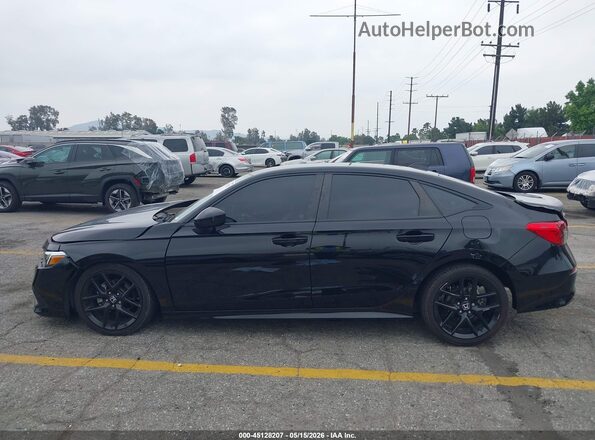 2HGFE2F52RH521256 2024 HONDA CIVIC Black Панорамний вид салону 360°