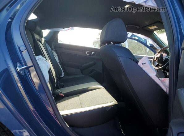 2HGFE2F52SH530996 2025 HONDA CIVIC Blue Widok tylnych siedzeń
