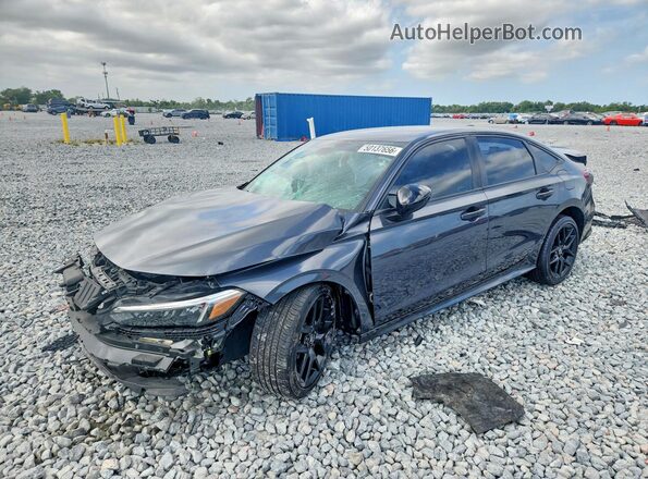2HGFE2F52SH542744 2025 HONDA CIVIC Gray Передня ліва чверть