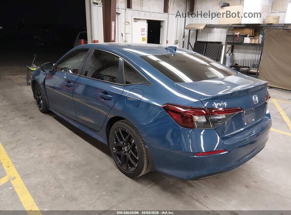 2HGFE2F52SH559298 2025 HONDA CIVIC Blue უკანა მარცხენა