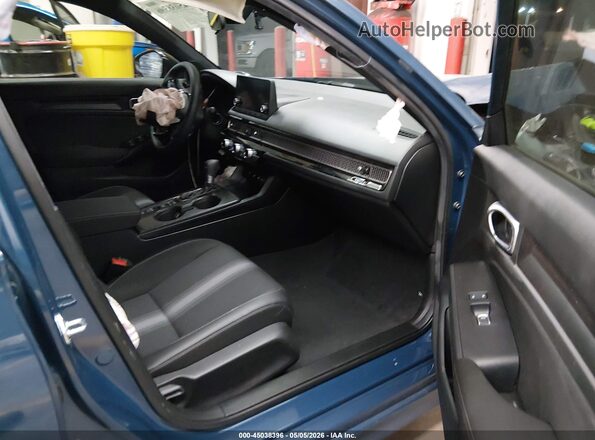 2HGFE2F52SH559298 2025 HONDA CIVIC Blue წინა სალონის ხედი