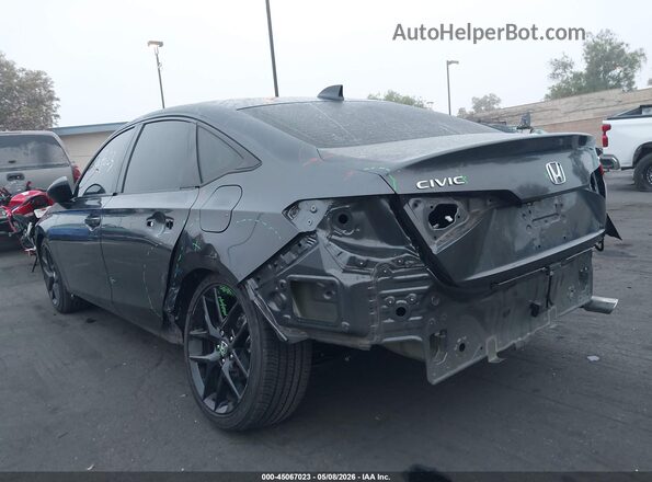 2HGFE2F52SH574884 2025 HONDA CIVIC Gray Widok z przodu