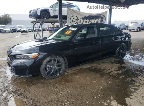 2HGFE2F52TH504626 2026 HONDA CIVIC Black წინა მარცხენა ხედი სამი მეოთხედიდან