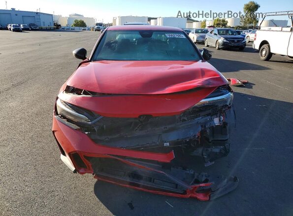 2HGFE2F52TH507767 2026 HONDA CIVIC Красный Вид спереди