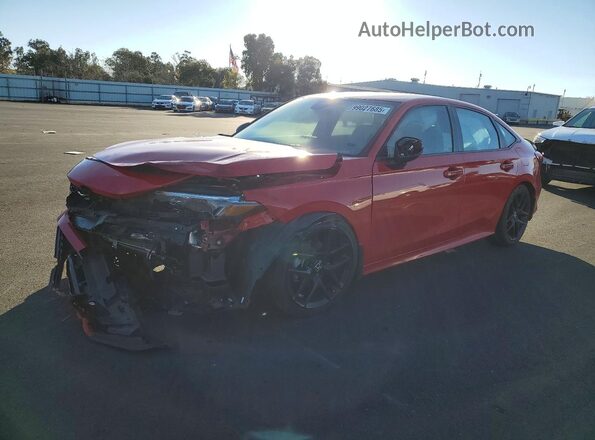 2HGFE2F52TH507767 2026 HONDA CIVIC Красный Передняя левая четверть