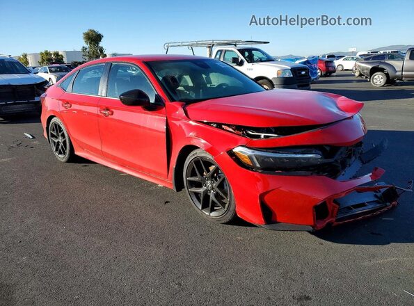 2HGFE2F52TH507767 2026 HONDA CIVIC Красный Передняя правая четверть