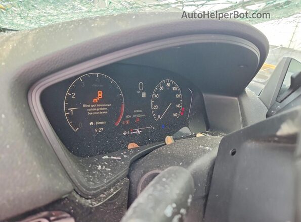 2HGFE2F52TH533947 2026 HONDA CIVIC Blue ხელსაწყოთა პანელის ხედი
