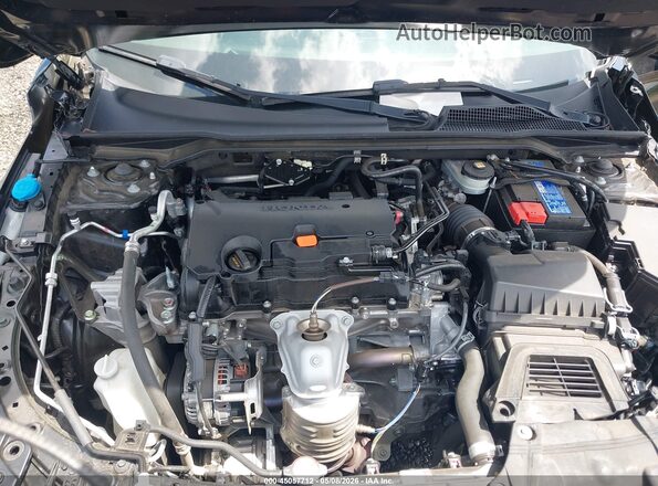 2HGFE2F53NH575823 2022 HONDA CIVIC Black Widok z tyłu