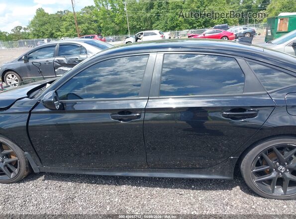 2HGFE2F53NH575823 2022 HONDA CIVIC Black Widok wnętrza 360 stopni