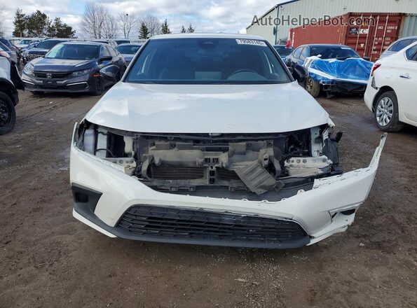 2HGFE2F53PH109277 2023 HONDA CIVIC White Widok z przodu