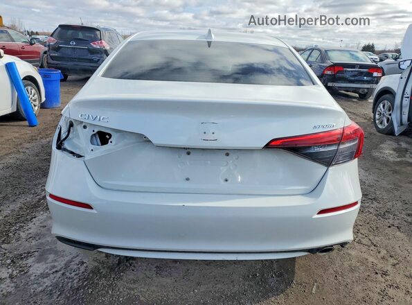 2HGFE2F53PH109277 2023 HONDA CIVIC White Widok z tyłu