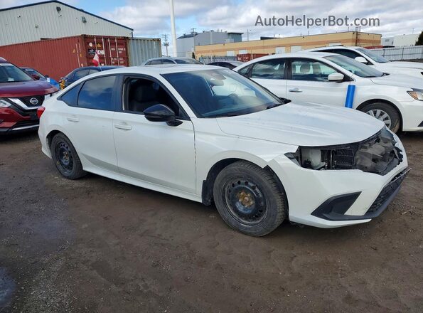 2HGFE2F53PH109277 2023 HONDA CIVIC White Przód prawy