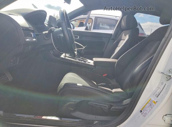 2HGFE2F53PH109277 2023 HONDA CIVIC White Widok wnętrza z przodu