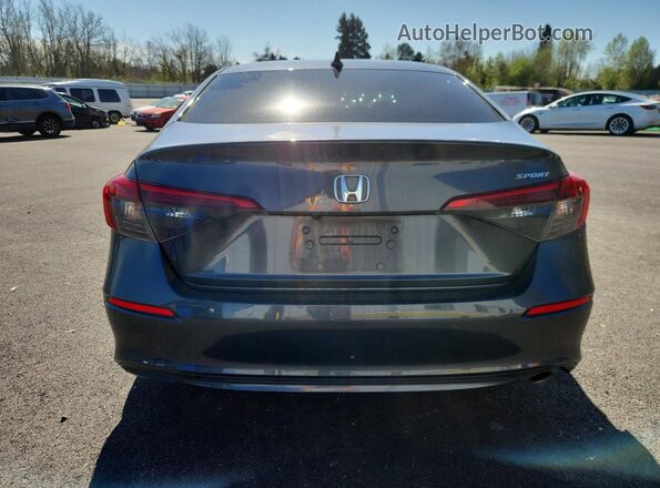 2HGFE2F53PH522199 2023 HONDA CIVIC Серый Вид сзади