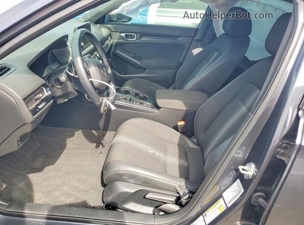 2HGFE2F53PH522199 2023 HONDA CIVIC Серый Вид салона спереди