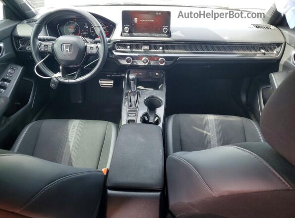 2HGFE2F53PH522199 2023 HONDA CIVIC Серый Вид панели приборов