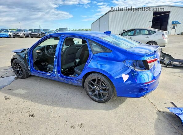 2HGFE2F53RH509777 2024 HONDA CIVIC Blue Tył lewy