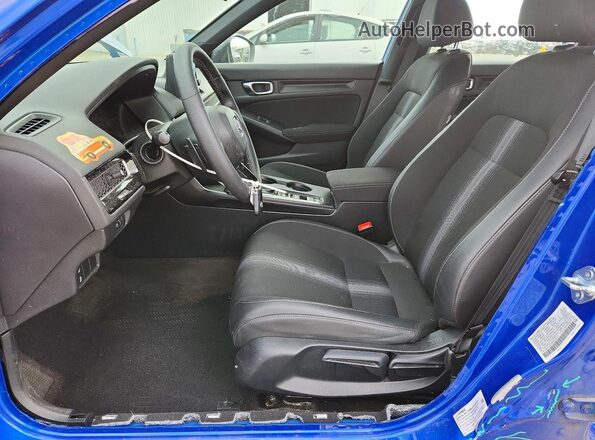 2HGFE2F53RH509777 2024 HONDA CIVIC Blue Widok wnętrza z przodu
