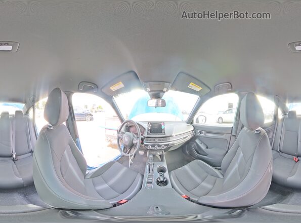 2HGFE2F53RH509777 2024 HONDA CIVIC Blue Widok wnętrza 360 stopni