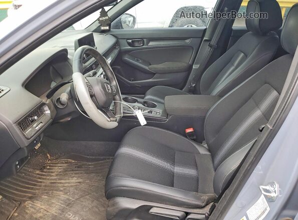 2HGFE2F53RH540320 2024 HONDA CIVIC Gray Widok wnętrza z przodu