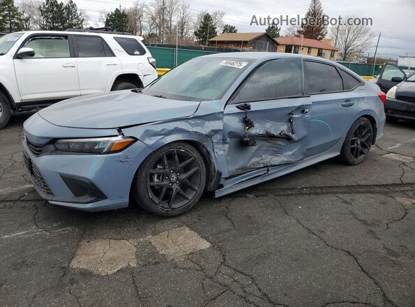 2HGFE2F53RH540320 2024 HONDA CIVIC Gray Przód lewy