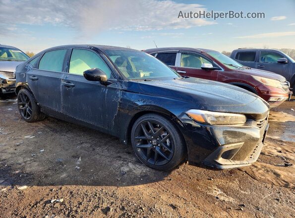 2HGFE2F53RH562950 2024 HONDA CIVIC Black Передня права чверть
