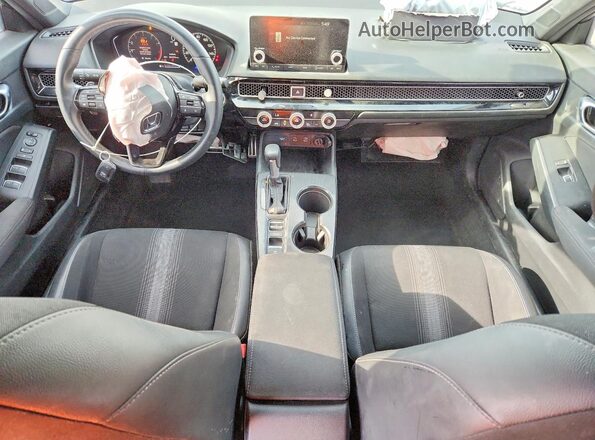2HGFE2F53SH508716 2025 HONDA CIVIC Black წინა პანელის ხედი