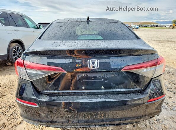 2HGFE2F53SH508716 2025 HONDA CIVIC Black უკანა ხედი
