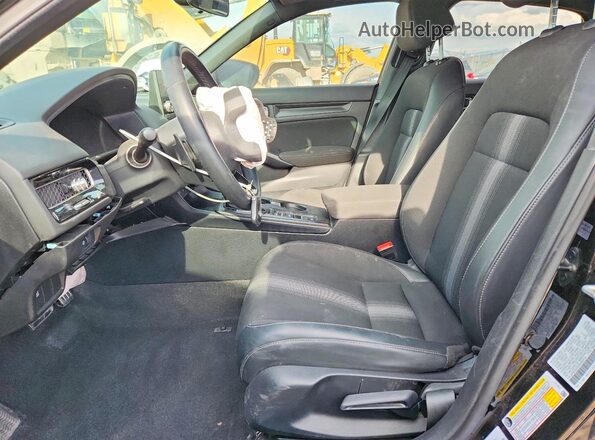 2HGFE2F53SH508716 2025 HONDA CIVIC Black წინა სალონის ხედი